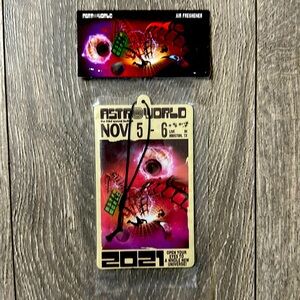 ASTROWORLD TRAVIS SCOTT AIR FRESHNER